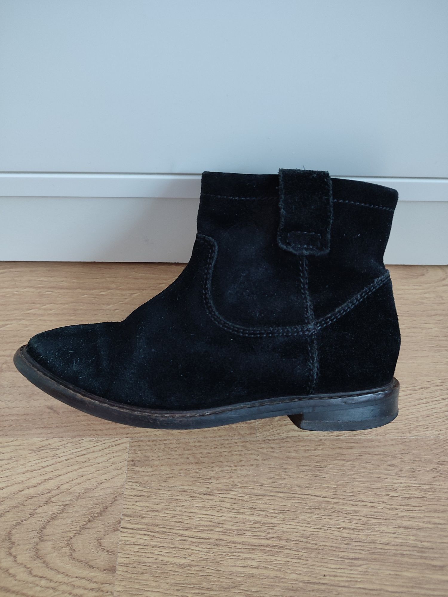 Botki dziewczęce zamszowe H&M r. 30 wiosenne