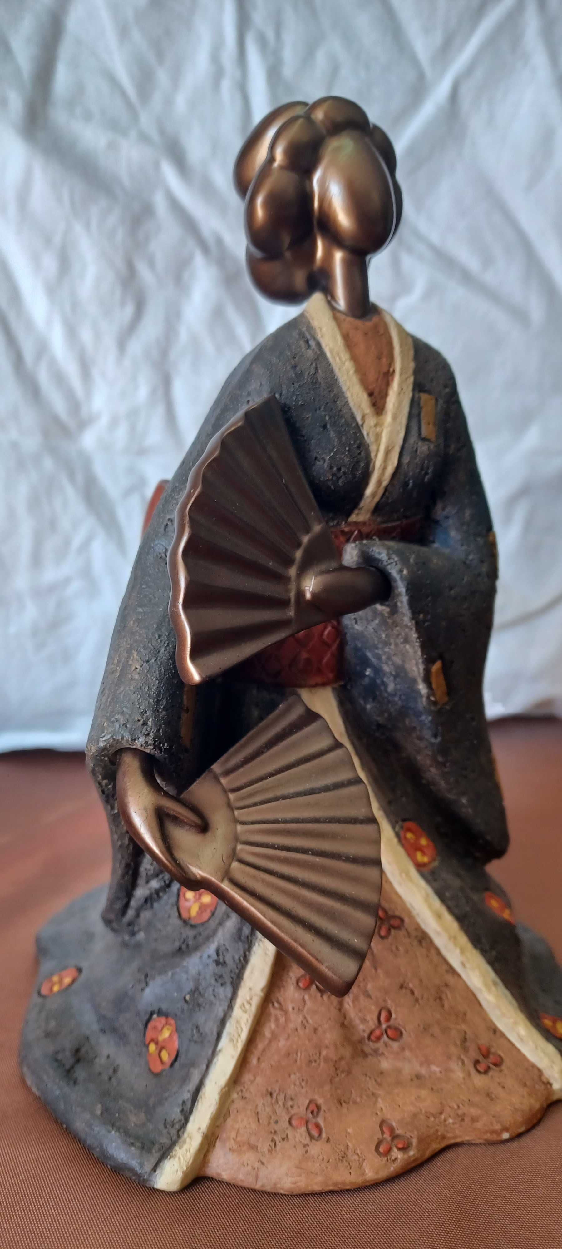 Estátua chinesa em barro