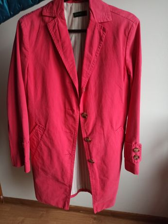 Różowy płaszcz r M