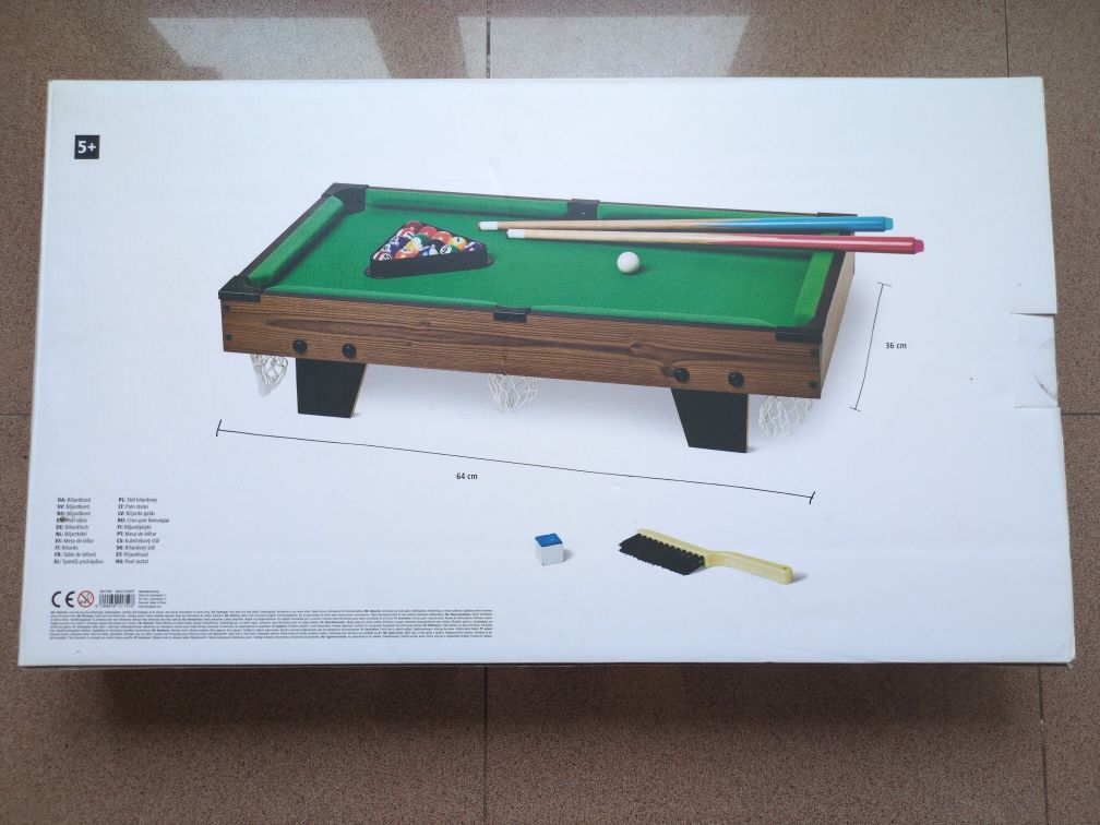 Mini mesa de snooker