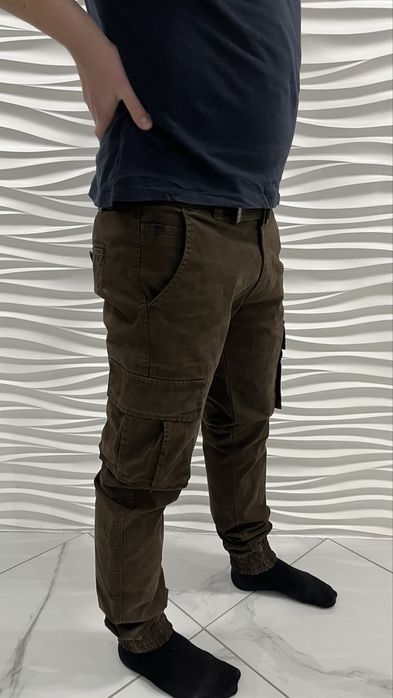 Продам чоловічі штани карго коричневі
