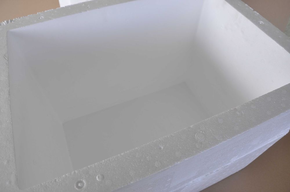 StyroBox Pudło Styropianowe Przenośna Lodówka Pudełko Izolacyjne Duże