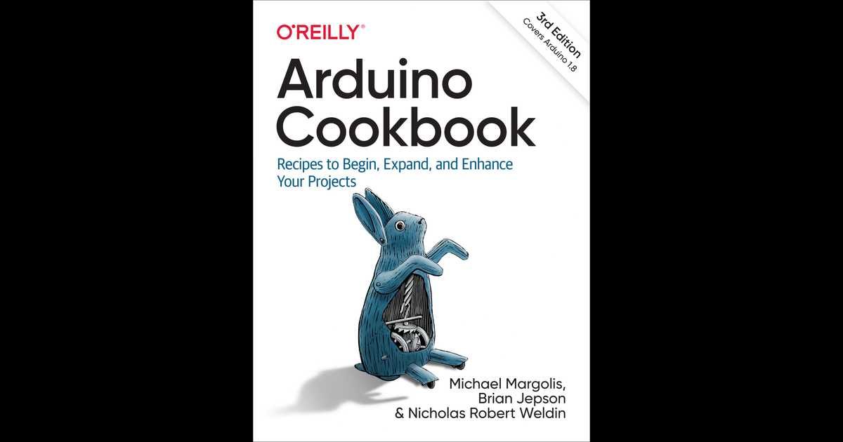 Arduino Cookbook, 3rd Edition, O'Reilly oryginalne angielskie wydanie