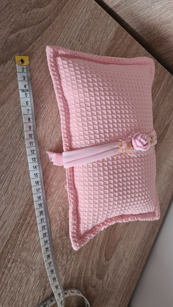 Poduszeczka + opaska do noworodkowej sesji zdjęciowej