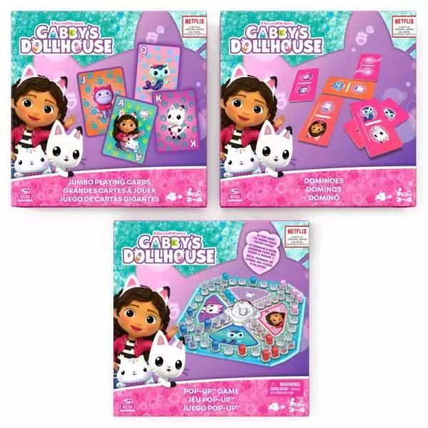 Koci Domek Gabi. Zestaw 3 gier
