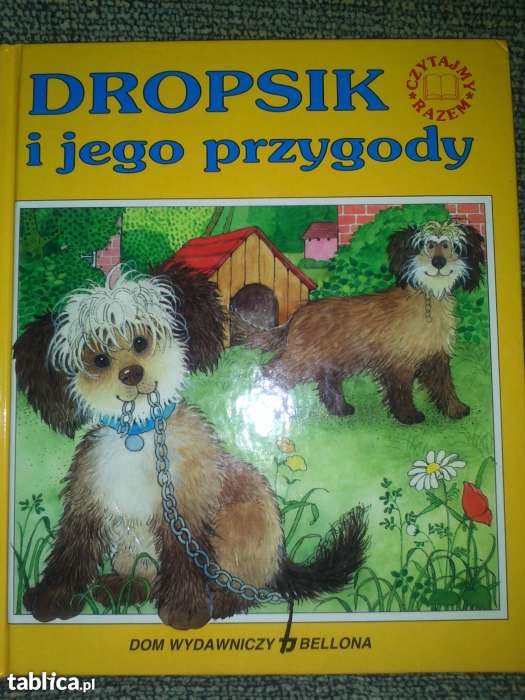 Książka Dropsik pięknie ilustrowana