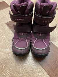 Зимові демісезон чобітки viking 33 розмір