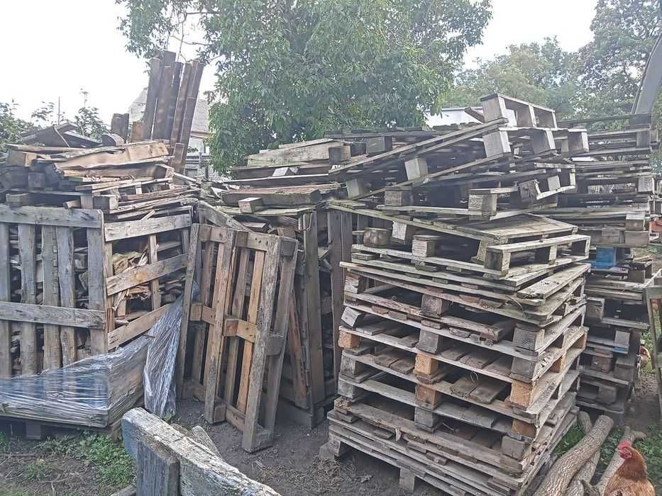 drewno opałowe palety jednorazowe