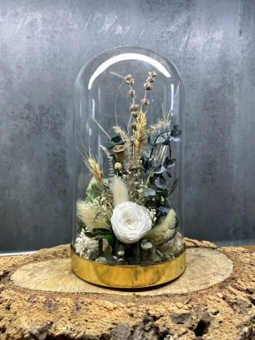 Інтер’єрна композиція у колбі “Квіткова феєрія”, 20 см (3607)