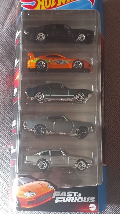 Pack'S de 5 miniaturas hot wheels
