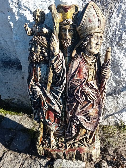 Estatua de sao cristovão resina
Altura 62 cm x Largura 30 cm