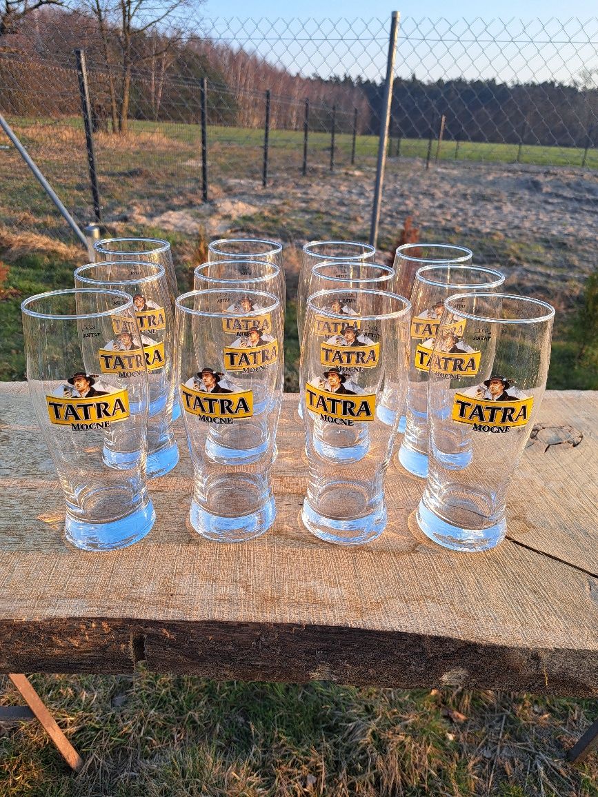 Pokale kufle szklanki do piwa Tatra pojemność 0,5L nowe kolekcjonerski