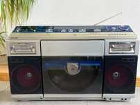 SHARP VZ-2000 boombox LP winyle gra dwie strony gramofon ghettoblaster