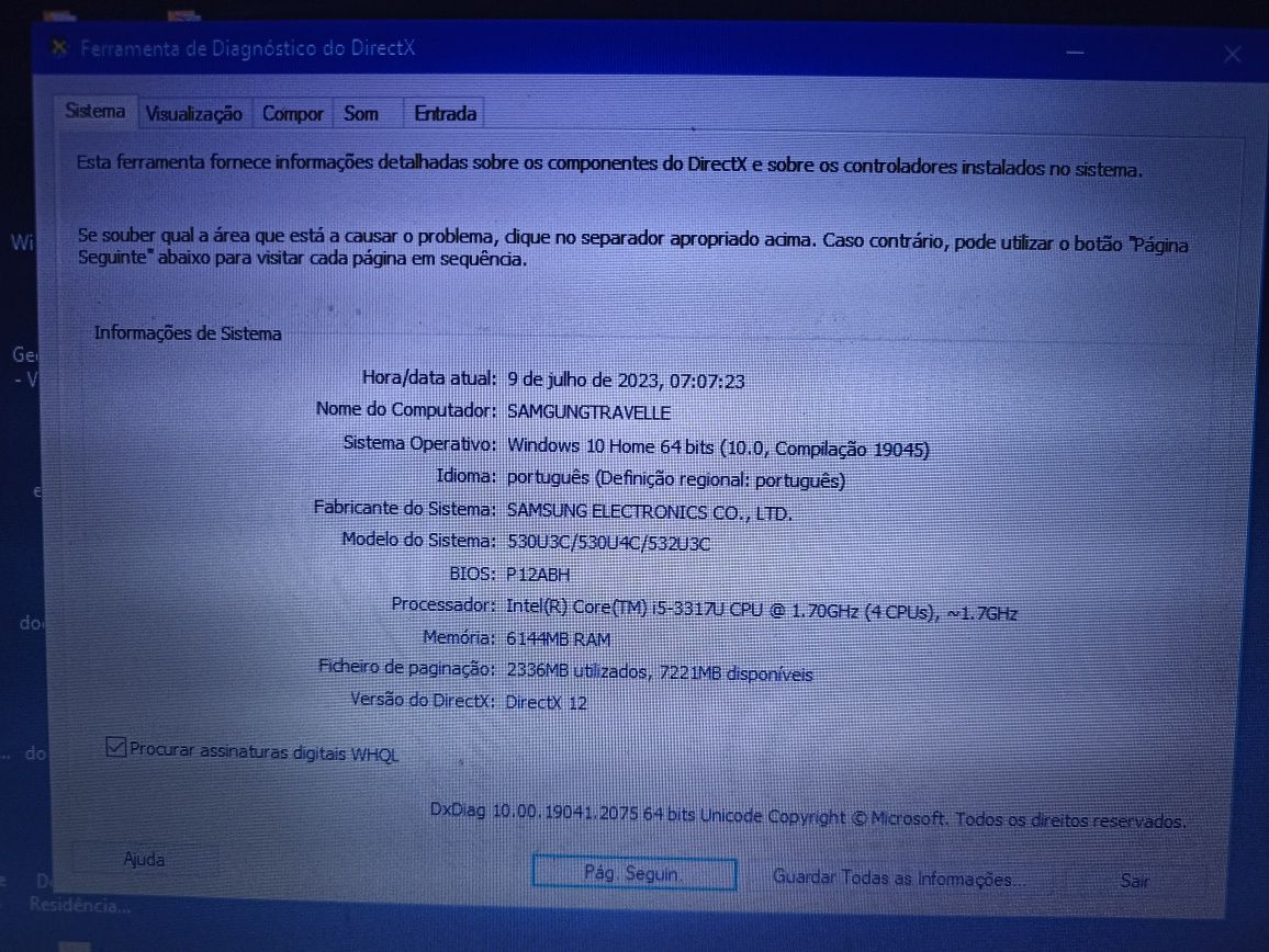 Computador portátil Samsung NP530U4C-S03PT