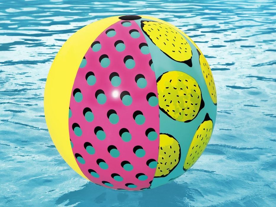 Bestway Duża kolorowa piłka plażowa 122cm 31083