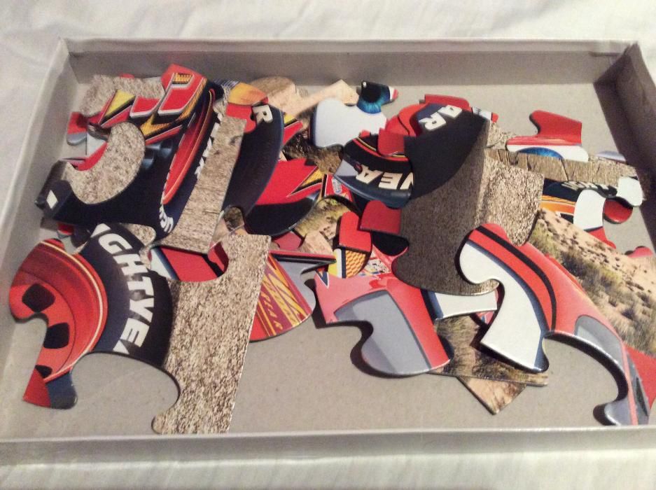 Puzzle firmy Trefl - THE CARS - 3xkomplet ZYGZAC Mc Quen