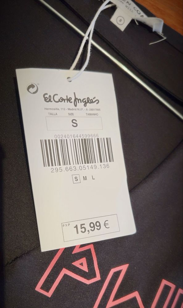 T shirt El Corte Inglês