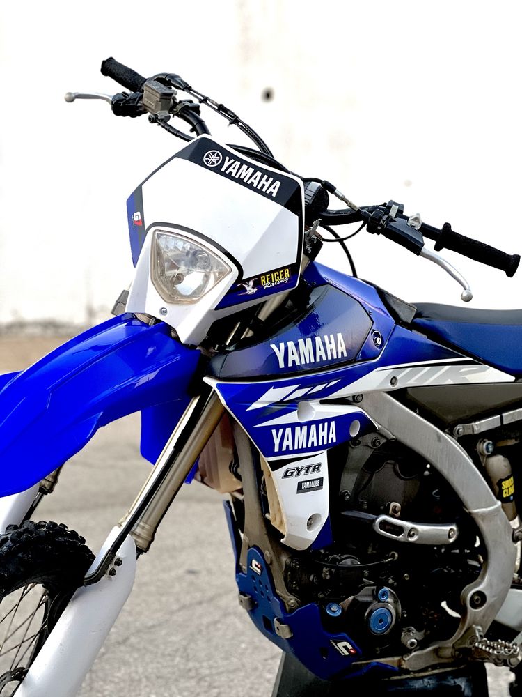 Yamaha WR 450 F - Matricula e Luz!