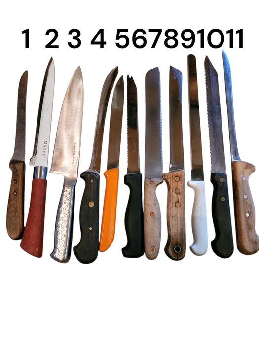 Zestaw noży kuchennych markowych ROSTFREI KUPPELS MOLLER