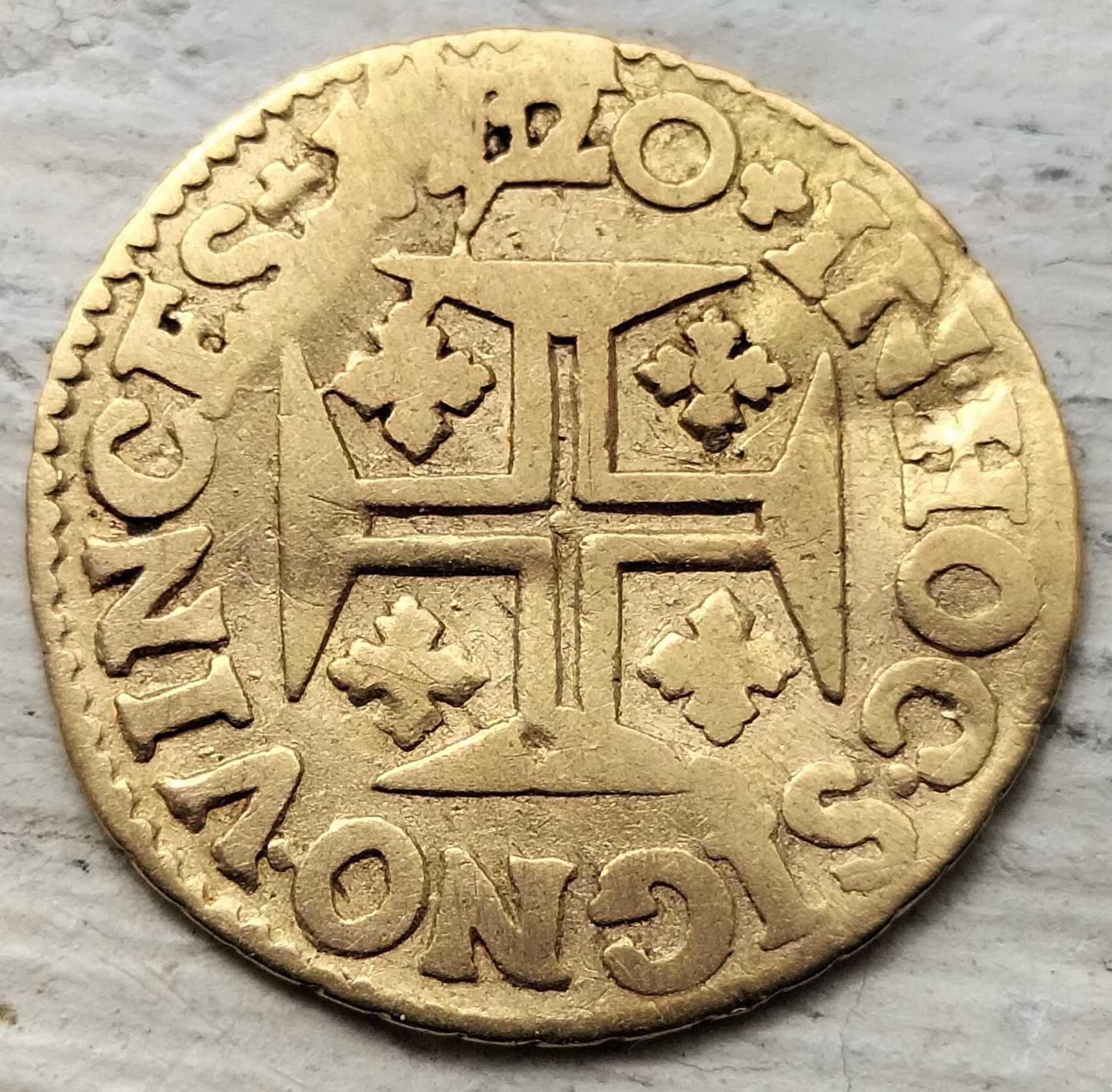 Moeda Ouro 480 Réis 1720 Pinto D. João V Excelente Preço