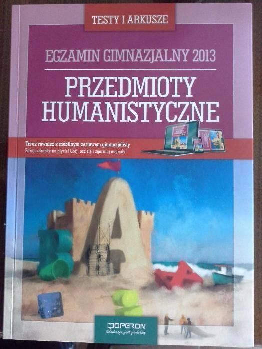 Egzamin gimnazjalny- przedmioty humanistyczne testy OPERON