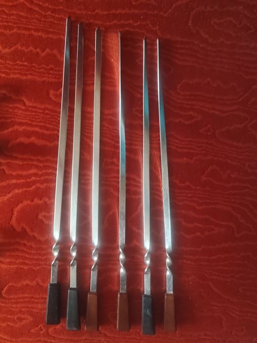 Леза стальні  шампури