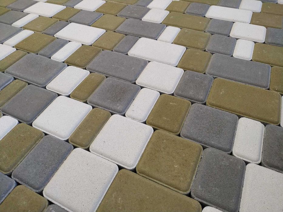 ЗНИЖКА Тротуарна плитка Старе місто. Брусчатка Старый город + Укладка