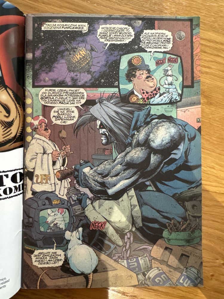 Lobo/Judge Dredd- Psychole kontra mutanci z piekla