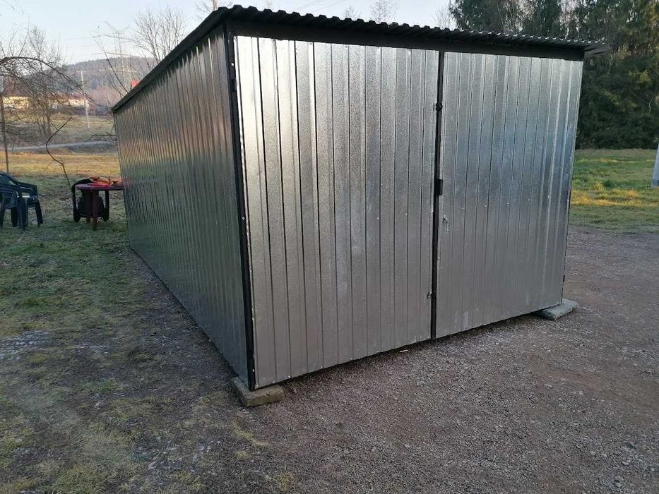 BLASZAK garaż z OCYNKU 3x5