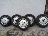 Aluminiowe Felgi z oponami zimowymi 5 szt Mercedes 124