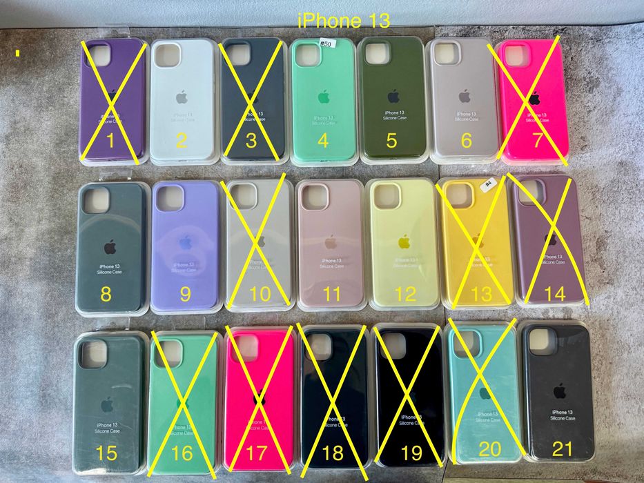 Full Чехол Silicone Case iPhone 13 mini 13 13 Pro Max Айфон