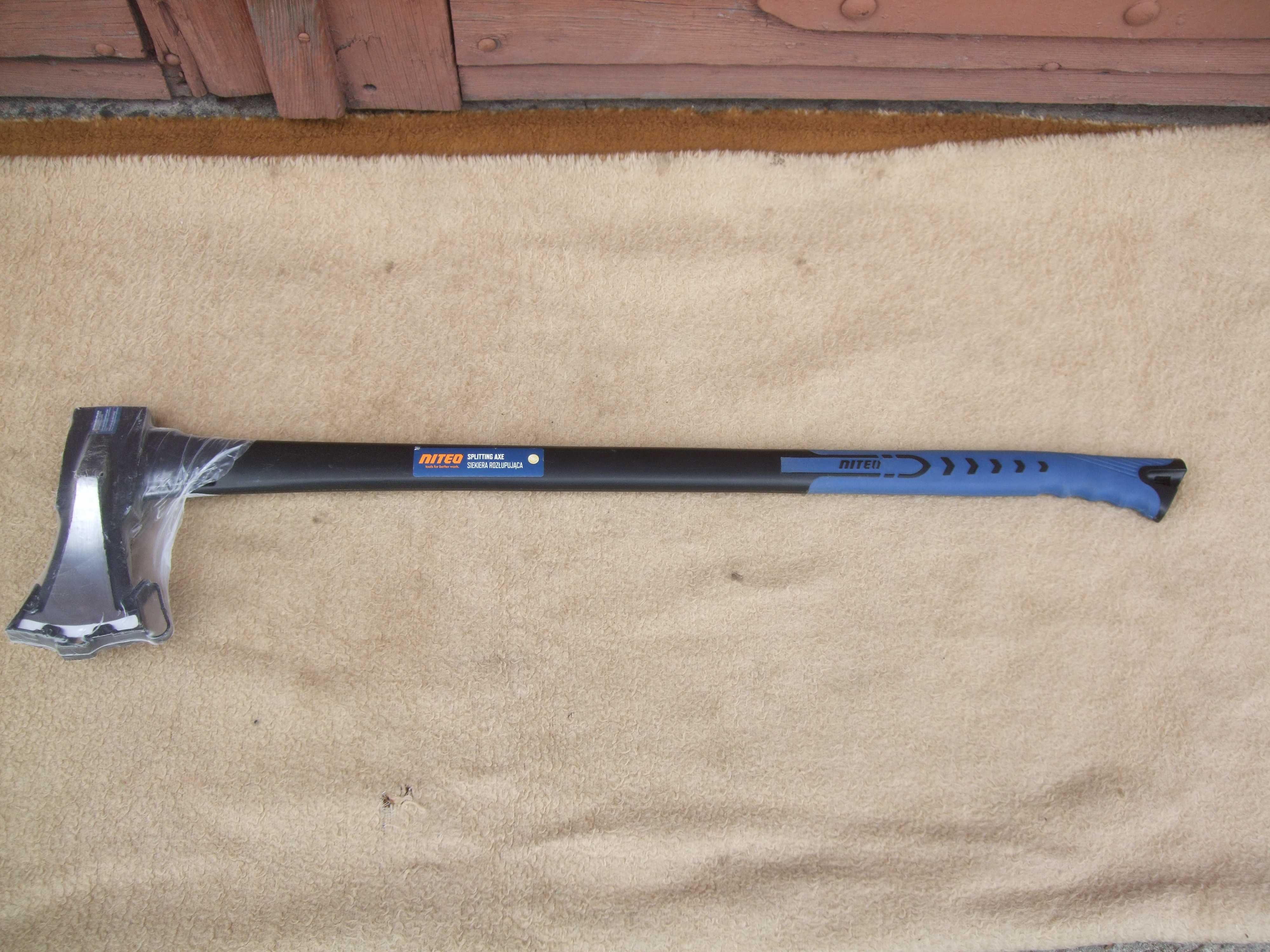 SIEKIERA ŁUPAK 90 cm 3000g ROZŁUPUJĄCA. Domowa. Trzonek FiberGLASS