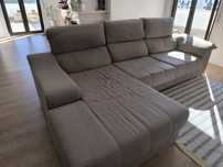 Sofá chaise longue Conforama