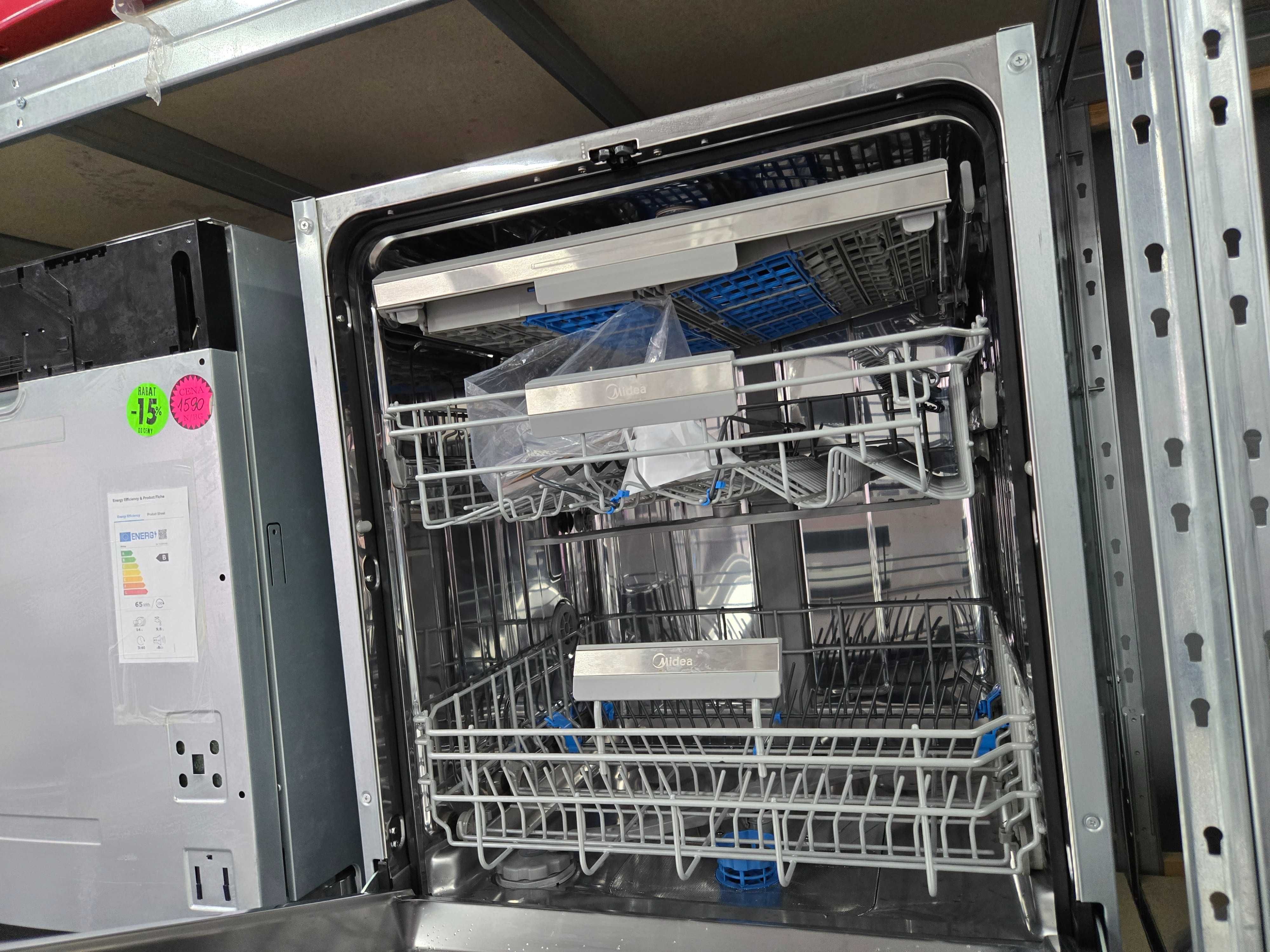 JANKI AGD Zmywarka do zabudowy 60cm Midea SV 7.03M14B MEGA OKAZJA