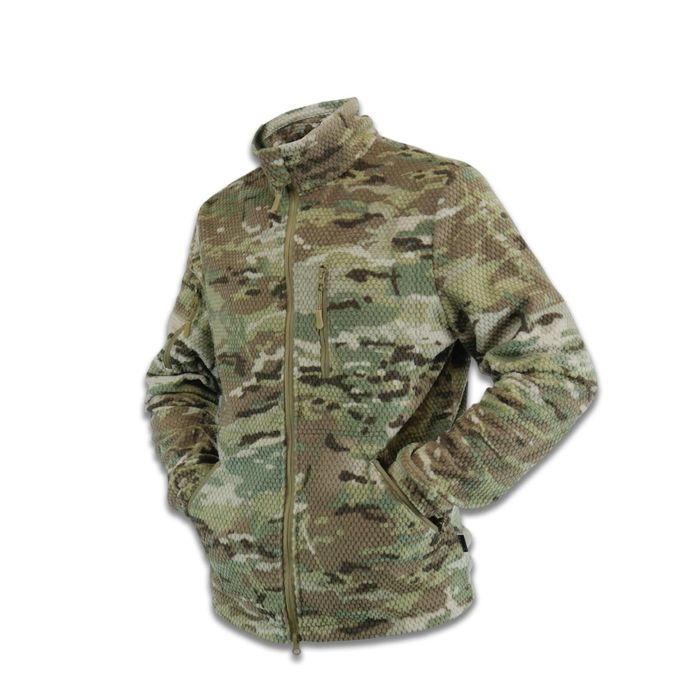 Флісова кофта Militex Windblock Tactical Multicam , Тактична Мультикам