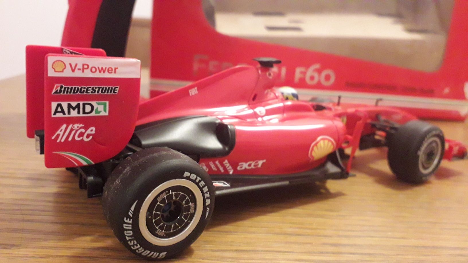 Ferrari F60 Felipe Massa bolid sterowany radiowo