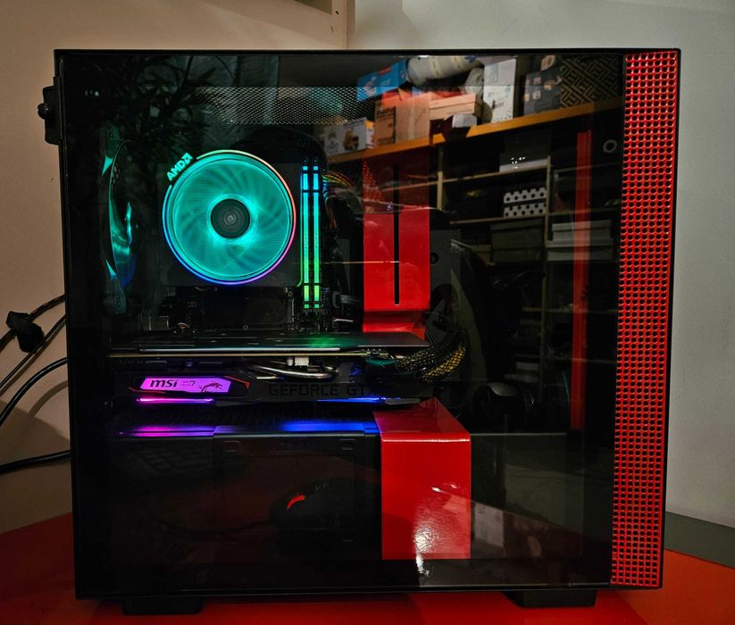 Komputer Gamingowy - Ryzen 5 3600 + 32GB RAM + 1TB NVMe + Windows 11