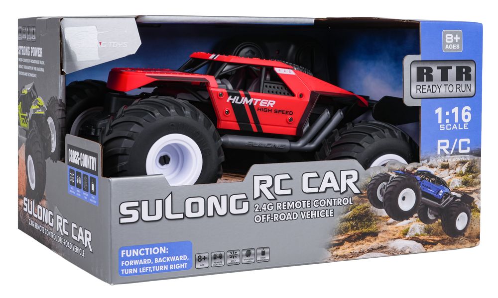 R/C Crawler 1:16 Hunter Czerwony