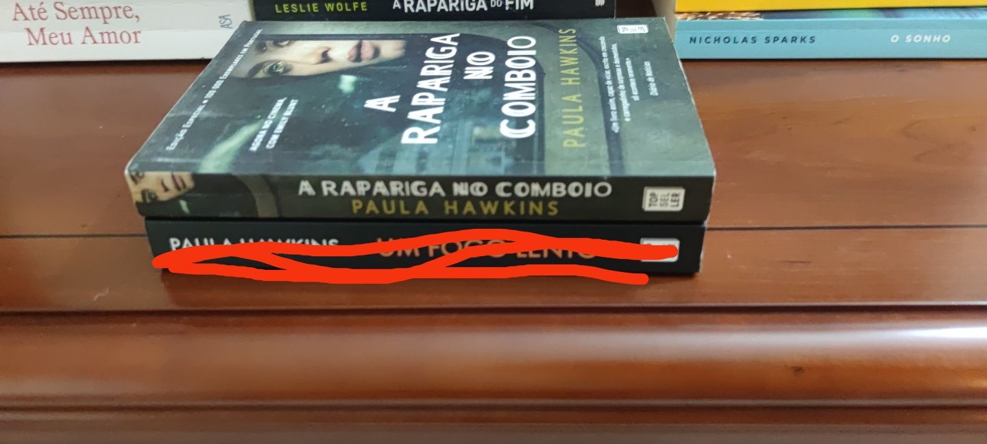 Livros Paula Hawkins a rapariga do comboio