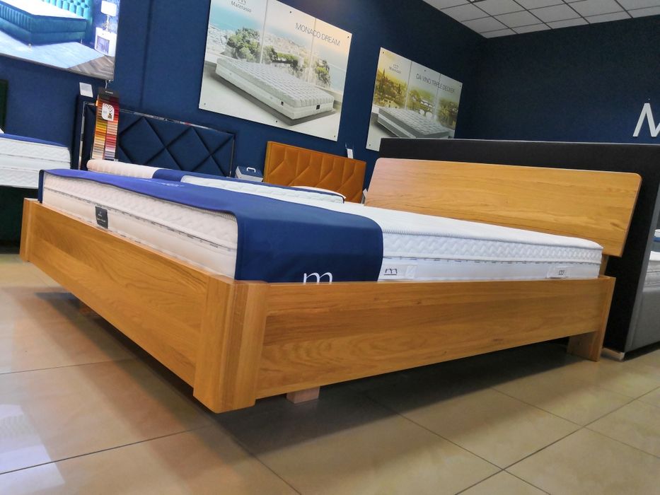 Łóżko lewitujące  Astra  Wiór 160x200 100% drewno łóżka na wymiar Krak