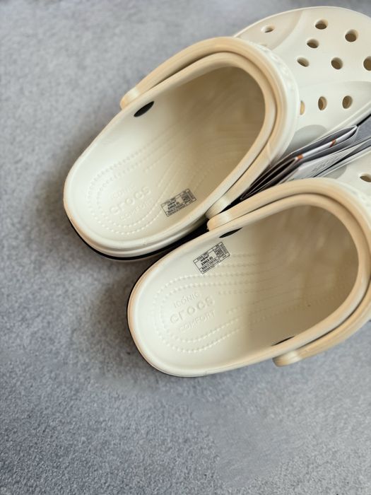Кроксы Crocs Bayaband Clog White Білі Крокси Тапки Сабо