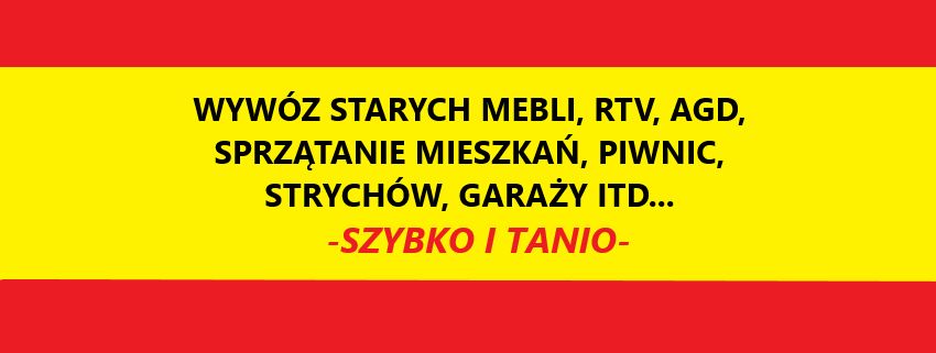 Wywóz mebli AGD RTV utylizację Tanio