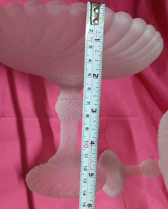 Taças fruteiras em vidro