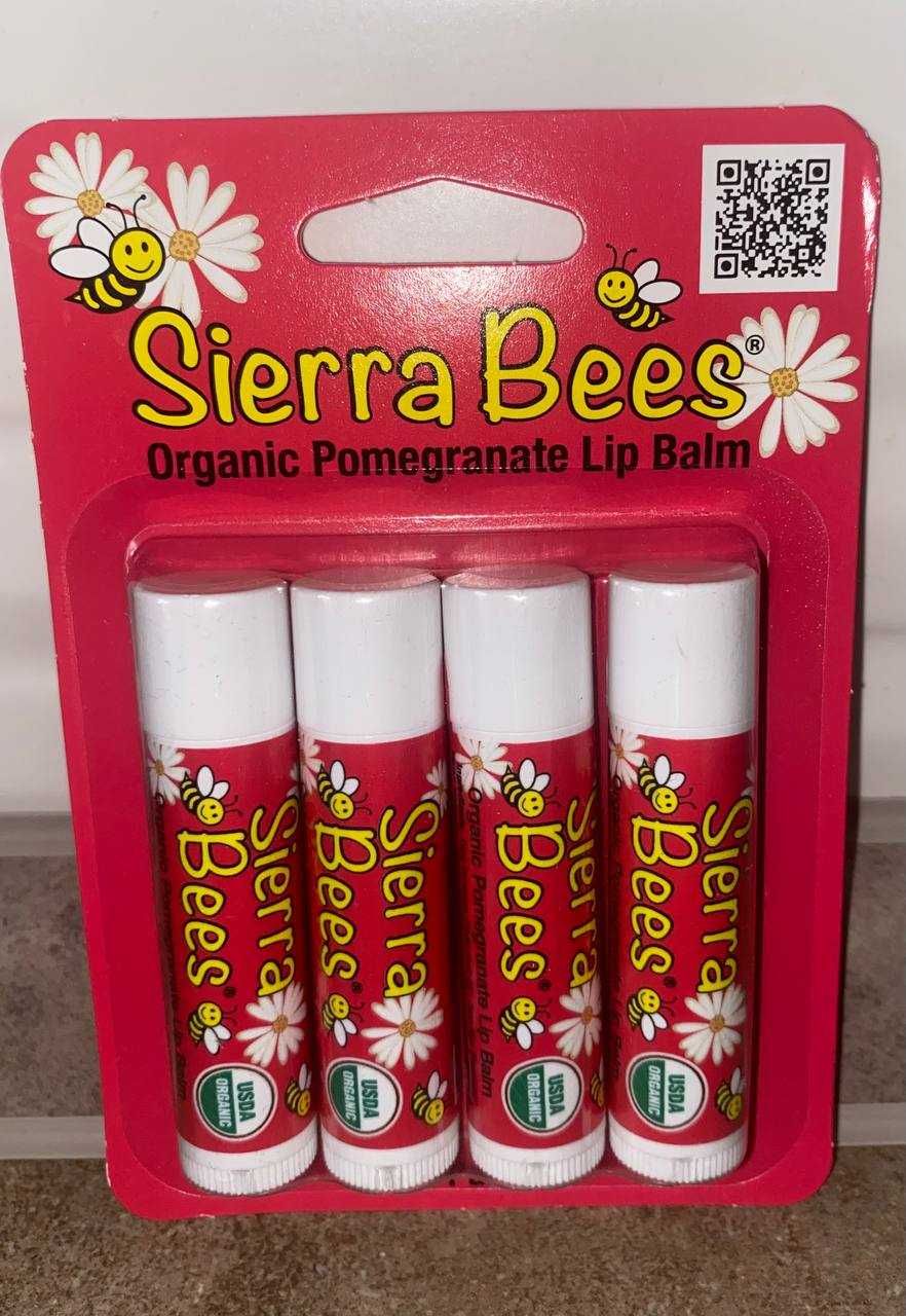 Органічні бальзами для губ, бальзам для губ, sierra Bees,iherb
