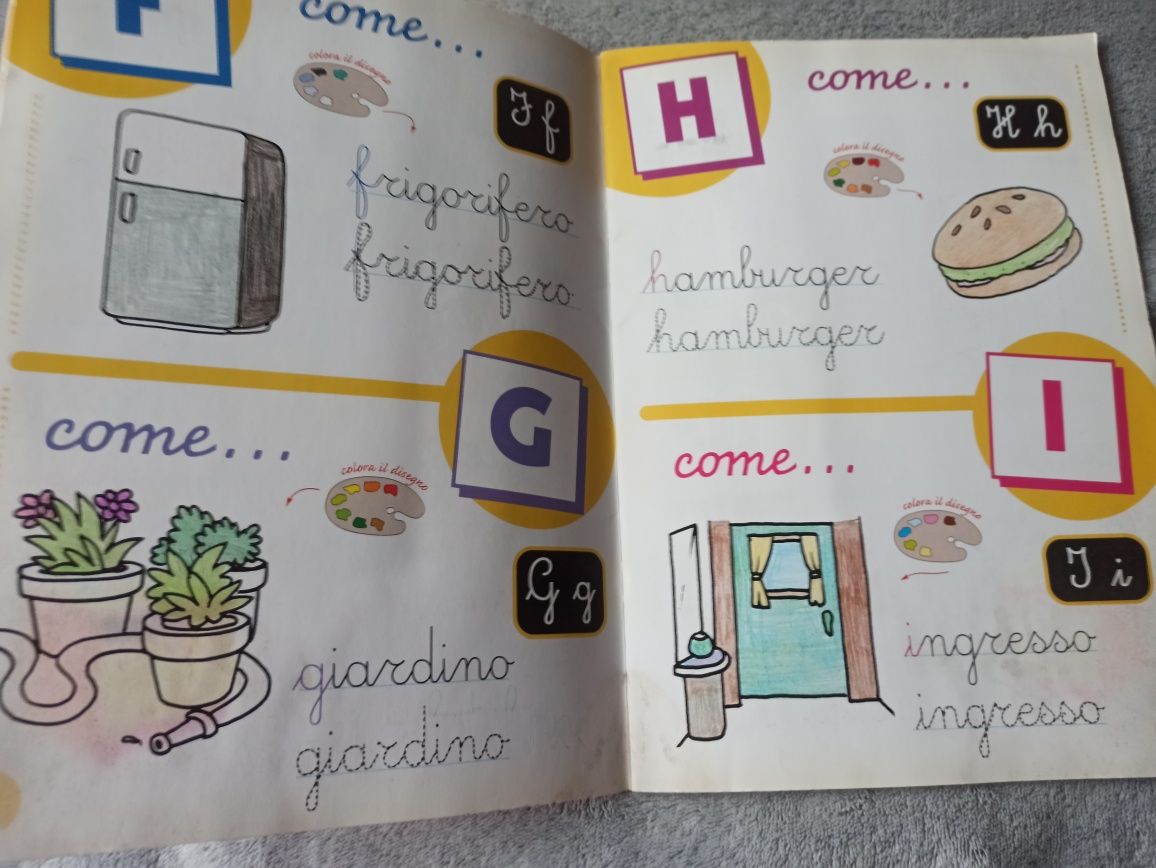 La casa książka z zadaniami słownik po włosku dla dzieci