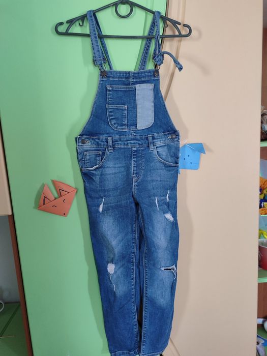 Комбінезон джинсовий