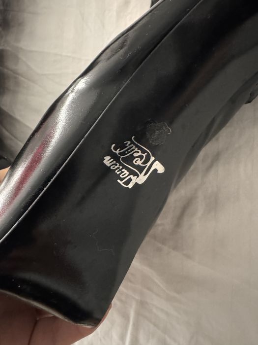 Стріпи  (ботфорди лакові)