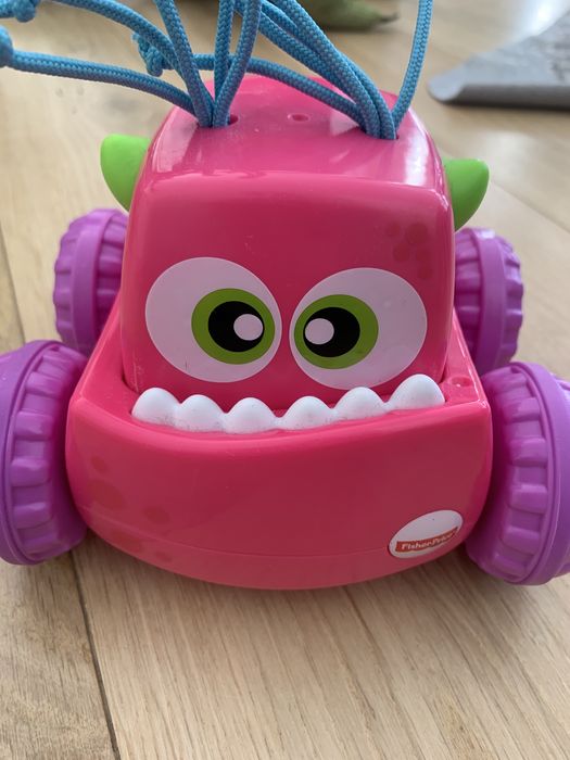 Fisher-Price Odjazdowy Stworek Naciśnij Jedź