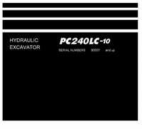 Instrukcja Napraw Komatsu PC 240 LC - 10 PL