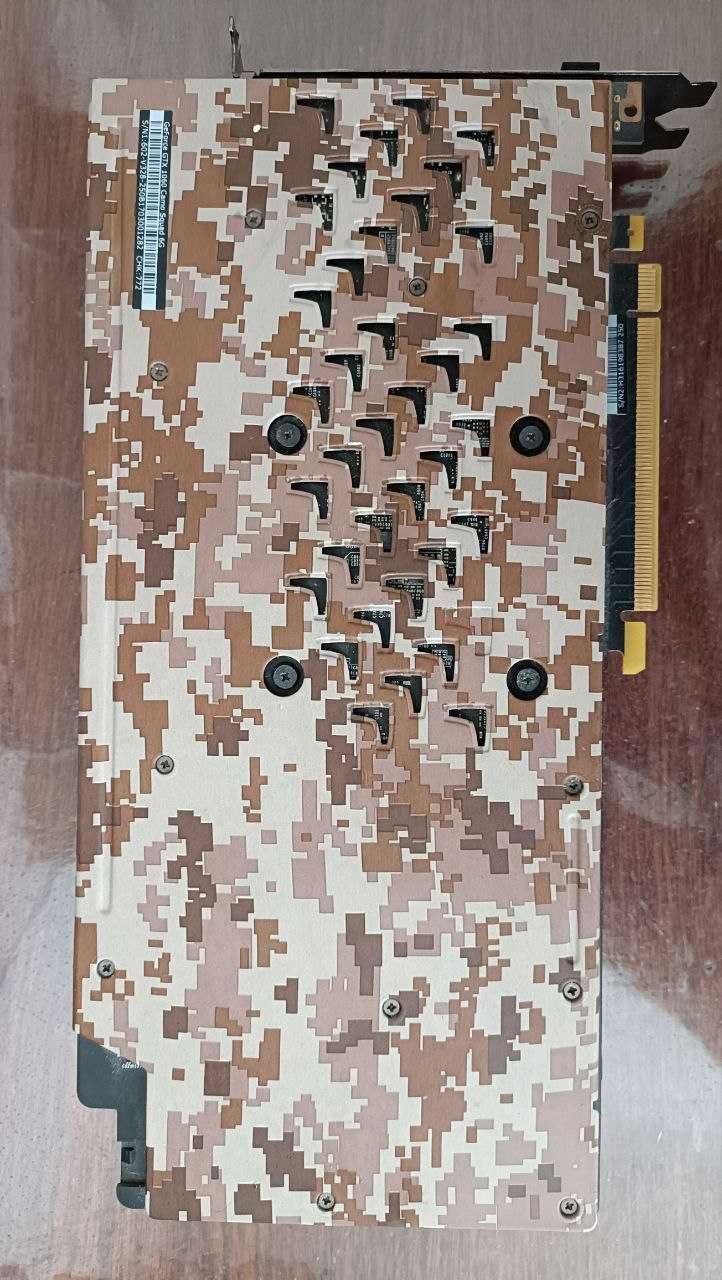 Відеокарта MSI GeForce GTX 1060 Camo Squad 6G